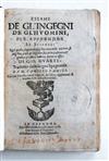 PSYCHIATRY  HUARTE, JUAN. Essame de glIngegni de glHuomini, per Apprender le Scienze.  1588